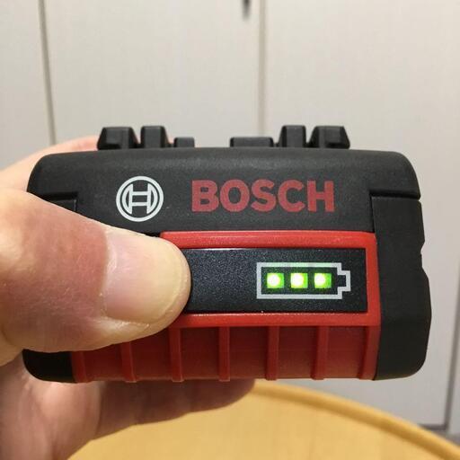BOSCH 充電器 AL1860CVと18V 3.0Ah 2.0Ah 2個セット