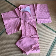 新品未使用　着物　薄ピンクの画像