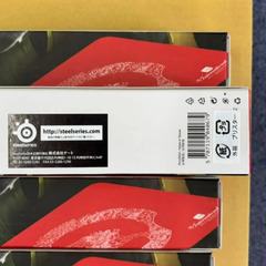 【新品未開封品】SteelSeries ゲーミングマウスパッド Qck Large Dota 2 TI9 Edition　5個まとめ売り　*2533の画像
