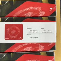 【新品未開封品】SteelSeries ゲーミングマウスパッド Qck Large Dota 2 TI9 Edition　5個まとめ売り　*2533の画像
