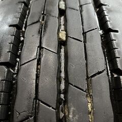 DUNLOP SPLT50 215/85R16 120/118N LT 16インチ ライトトラック用 夏タイヤ 6本 22年製 バリ溝 キャンター エルフ ダイナ等　(KTT452)クレジットカード QRコード決済可能の画像