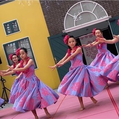 子どもフラダンス募集中の画像