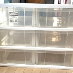 ニトリ押入れ収納六つ引き (ふくふく) 武蔵関の収納家具《収納