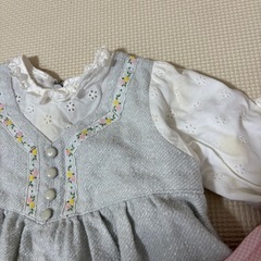 ファミリア　Yves Delorme PARIS マザウェイズ　ワンピース　甚平　80 90 女の子服の画像