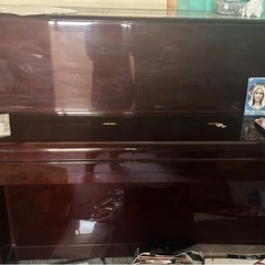 アップライトピアノ　KAWAI カワイ　ジャンクとしての画像