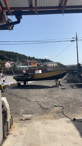 ★アルミボートボート★11フィート★2馬力エンジン付き★