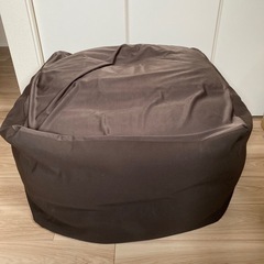 無印良品　体にフィットするソファ　ブラウンカバー付き
