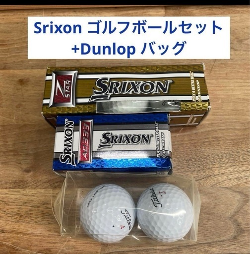 パリコレクション Dunlop + ゴルフボールセット Srixon バッグ 河内 (しゃちょー) その他