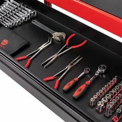 【店頭引き取り限定】新品未開封品：マックツールズ ペグボード付きワークベンチラック　作業台　工作　テーブルの画像
