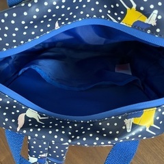 Joules ジュールズ　子供用リュックサック　馬柄　紺色 の画像