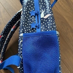 Joules ジュールズ　子供用リュックサック　馬柄　紺色 の画像
