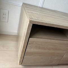 鏡付き2ウェイローテーブルの画像