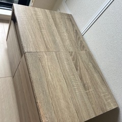鏡付き2ウェイローテーブル