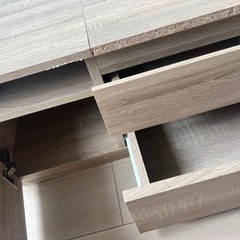 鏡付き2ウェイローテーブルの画像