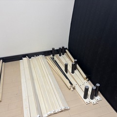 ダブルベットマットレス付き　値下げしましたの画像