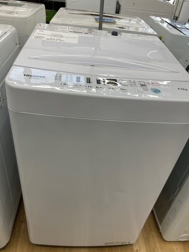 【トレファク高槻店】安心の6ヶ月間保証！取りに来られる方限定！Hisense（ハイセンス）の全自動洗濯機のご紹介です！