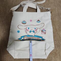 シナモンロール　キャンバストートバックの画像