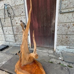 流木アートの画像