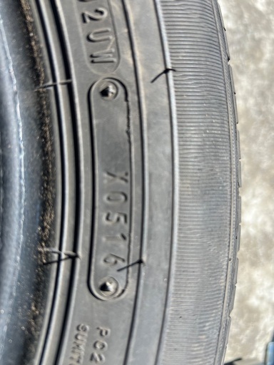 夏タイヤ　165/70R14 4本　バリ山