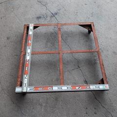 [中古]鉄骨造り台車の下地の画像