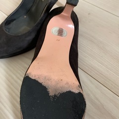 seven TWELVE THIRTY 黒　パンプス　22センチの画像