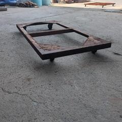 中古の鉄骨台車