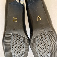 就活で数回使用したパンプスの画像