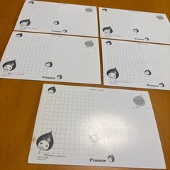 ぴちょんくん シールポストカード 5枚セット 新古品の画像