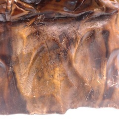 木彫り　鷹　置物の画像