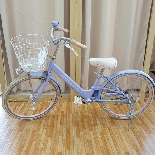 ★ジモティ割あり★ 子供用自転車　20インチ　紫　パープル　クリーニング済　YJ番号