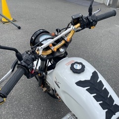 125cc バイク　カスタム　実動の画像