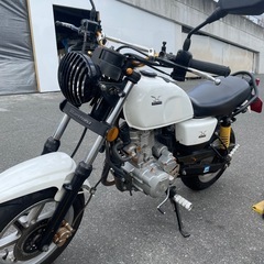 125cc バイク　カスタム　実動の画像