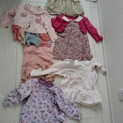 80.90cm春秋冬服女の子まとめて