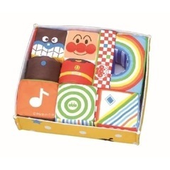 値下げしました！【新品未使用品】アンパンマン やさしいやわらかつみきの画像