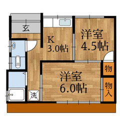 ☆2Ｋ ☆プロフ必読☆初期費用を安くしたい方いらっしゃいませんか...