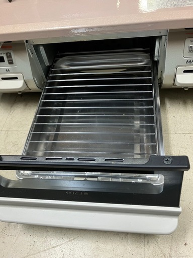 I2504-614 リンナイ ガステーブル RKGC654E7R 2022年製 LPガス用 動作確認済み キズ汚れ有り
