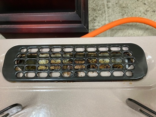 I2504-614 リンナイ ガステーブル RKGC654E7R 2022年製 LPガス用 動作確認済み キズ汚れ有り