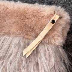 Francfranc ファー　クラッチバッグの画像