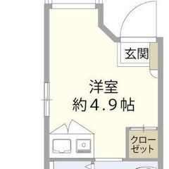 ★初期費用14万・家具家電付き物件★京王新線『初台』駅徒歩４分♪洗濯機・冷蔵庫・ベッド・テレビ付き♪ネット無料♪バルコニー♪ - 渋谷区
