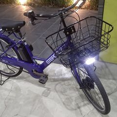 ステップクルーズe回生充電機能付き26インチ電動自転車