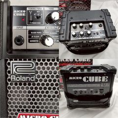 【❗️✨COSM搭載✨❗️】Roland🌟 MICRO CUBE 🌟ギターアンプ🌟持ち運びにも❗️の画像