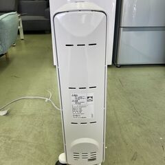【リサイクルショップ ピカソ 小松原】🔥✨【デロンギ オイルヒーター RHJ35M1015-BK】✨省エネ＆静音🎶 寒い季節の最強アイテム！★7029★の画像
