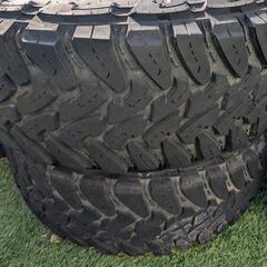 toyo オフロードタイヤ　４本　溝あり  オープンカントリー　31 10.50 R15 LT 4wd ホイール付き　マットタイヤ　MT open countryの画像