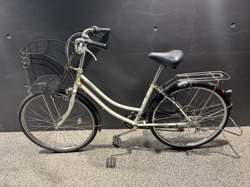 人気ブラドン 自転車シティサイクル26インチ 6段ギア (まめるりは) 新宿三丁目 自転車本体