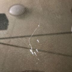 ニトリ　ガラスセンターテーブルの画像