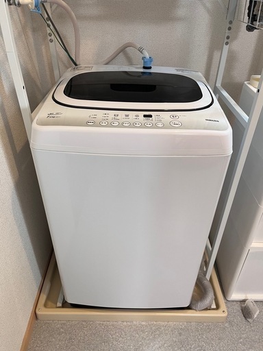 引渡決まりました、お問い合わせ頂いた方ありがとうございました。美品✴︎7キロ山善全自動洗濯機