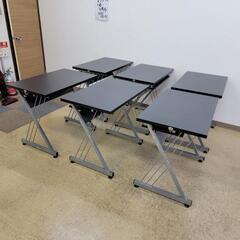デスク　家具　オフィス家具　机　デスク　黒　ブラック