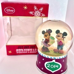 ディズニークリスマス 2014 スノーグローブ