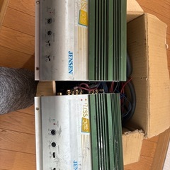 ウーハー、アンプの画像