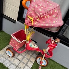 決まりました🙇アンパンマン　三輪車